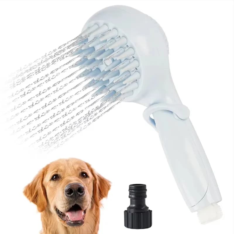 3 in 1 Soft Silicon Pet Washing Tool Dog Shampoo Dispenser
