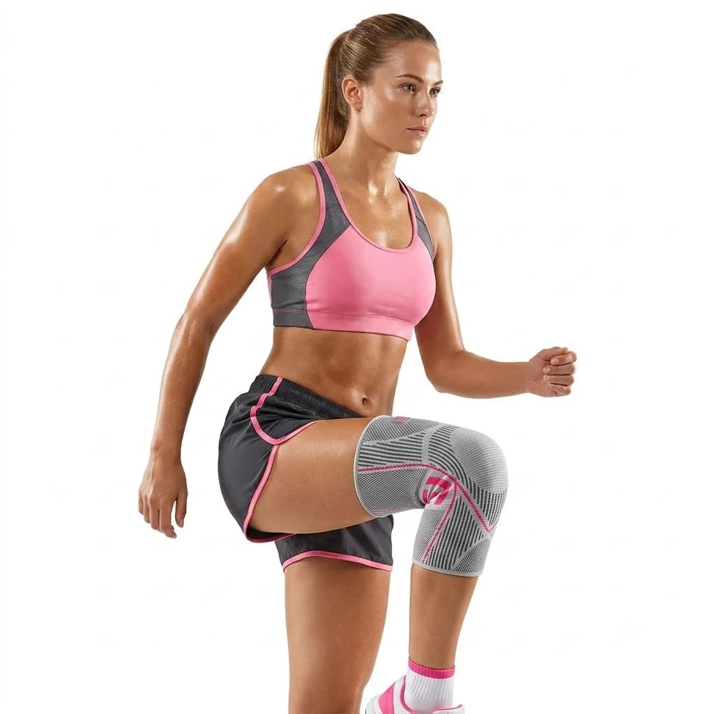 Sports Knee Pads Knitted Sports Knee Pads Summer Breathable Knee Pads Running Basketball Mountaineering Spring Summer Protective