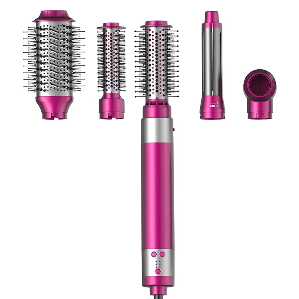 New hair dryer brush in one step Professional hot air brush 5 in 1 hot air brush wholesale and volumizing