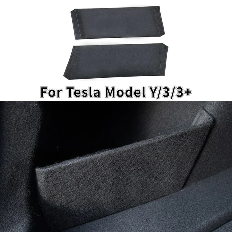 For Tesla Model Y/3/3+ Highland Accessories Trunk Baffle Tail Box Separate Storage Partitions Board Boot Side Baffles 2017-2025