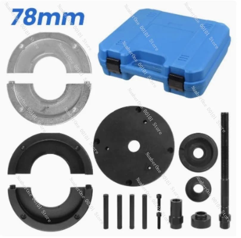 78mm Wheel Bearing Extractor Set, Carbon Steel Bearings Removal Kit for Auto, Truck and SUV