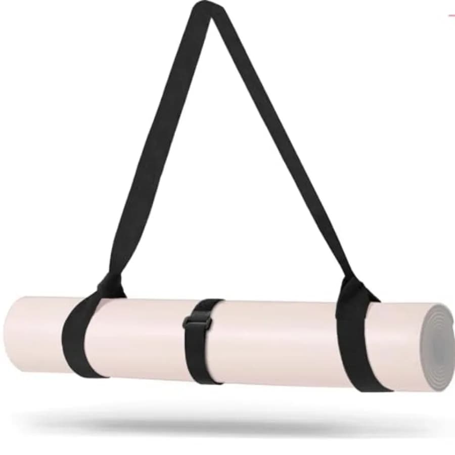 Yoga Mat Carrier Strap - Adjustable Thick and Wide Strap for Carrying Mat or Stretching