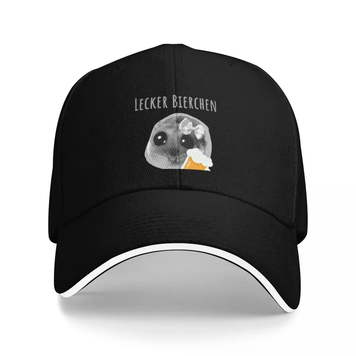 delizioso birra, birra, criceto triste, meme tiktoc, meme di criceto triste Berretto da baseball Cappello da festa in schiuma Cappello da festa in spiaggia Cappelli da uomo Cappelli da donna