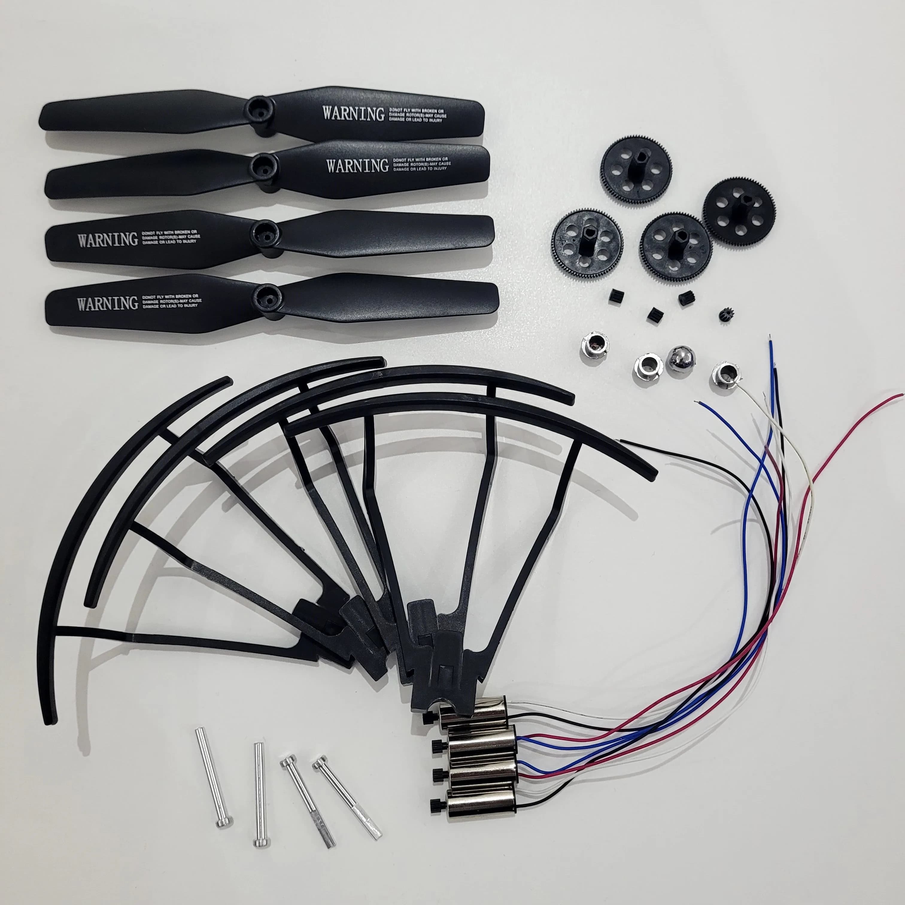 VISUO XS809W XS809HW XS809S XS816 RC Drone Accessorio Motore Motore/Ingranaggio/Elica/Frame protettivo/Coperchio lama/Asse et