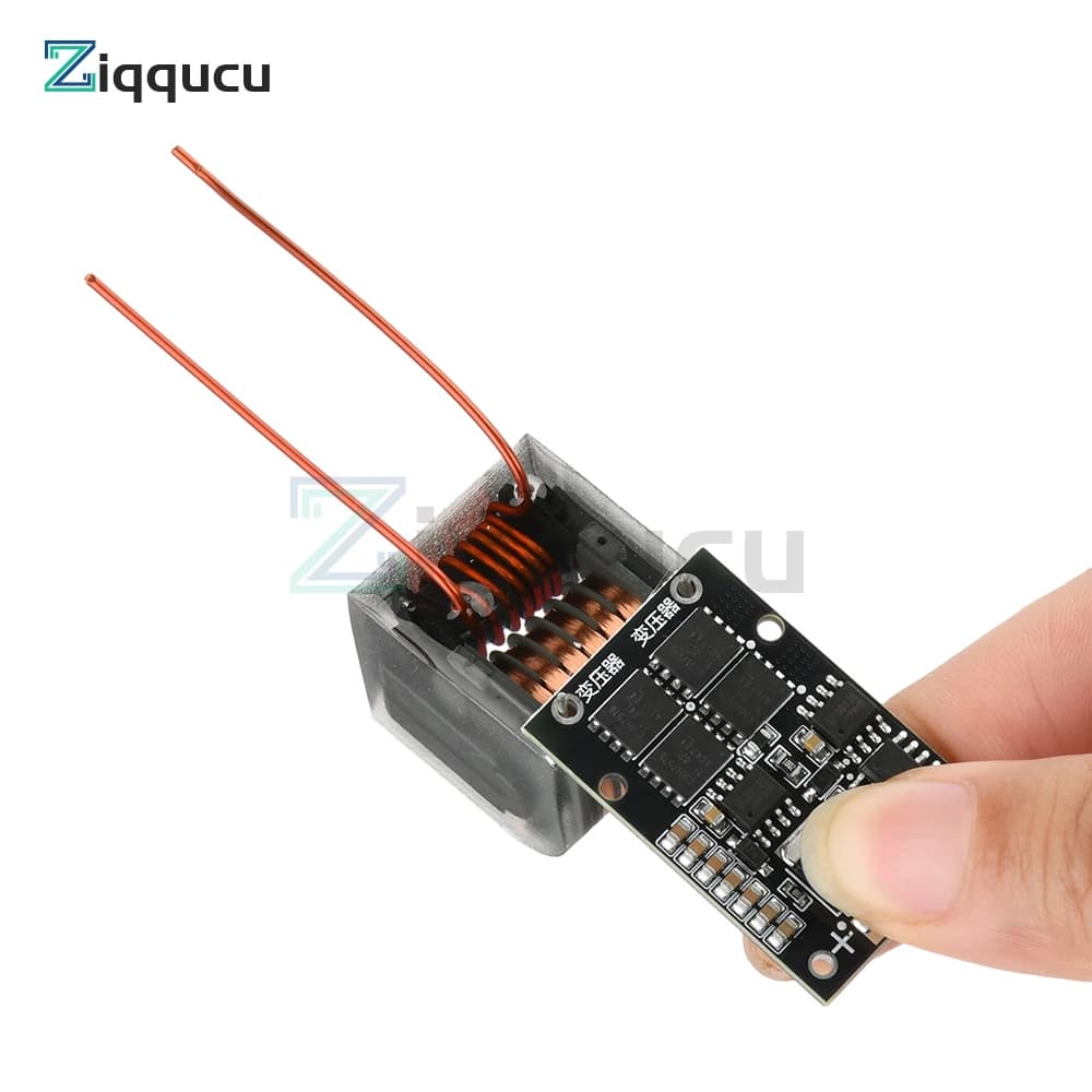 DC 6-15V a AC 10kV-25kV Boost Spark Arc Bobina di accensione Modulo Accenditore ad arco Modulo ad alta tensione Driver Board Trasformatore Accendino