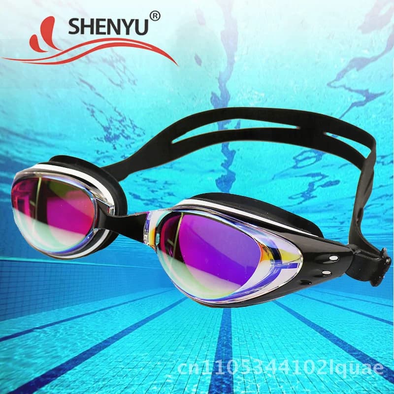 Shenyu Swimwear anti-ultraviolet anti-fog for men and women Swimming equipment for adults Comfortable lens for PC in