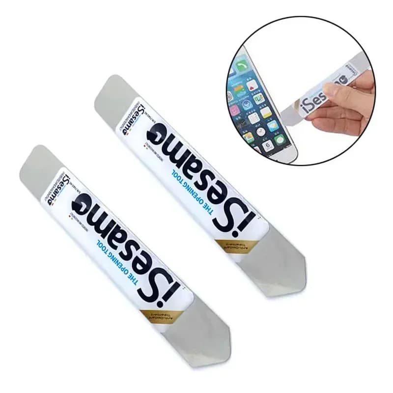 2/5 pcs stainless steel opening tools - Slim and soft Spudger for Samsung screen and battery repair, iPhone, iPad