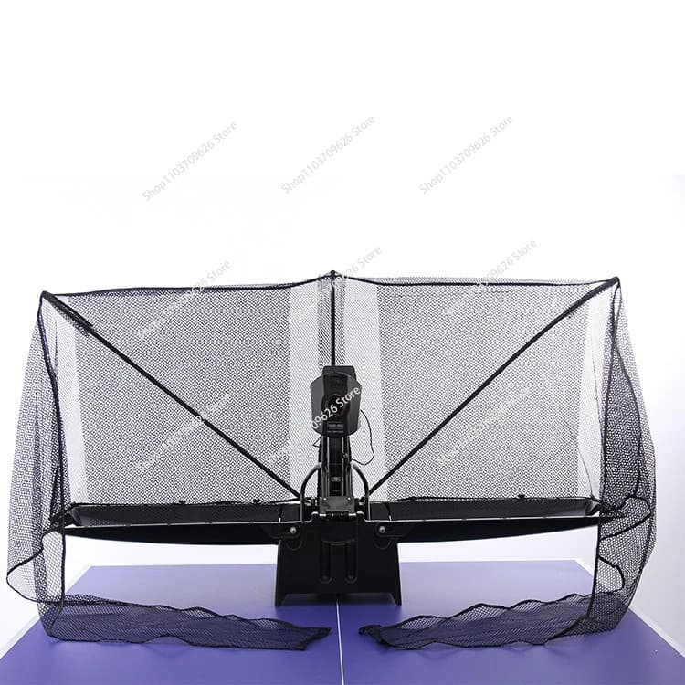 Robot/Macchina da ping pong H600-PRO multifunzionale con rete per il recupero delle palline e telecomando wireless a 2.4 G