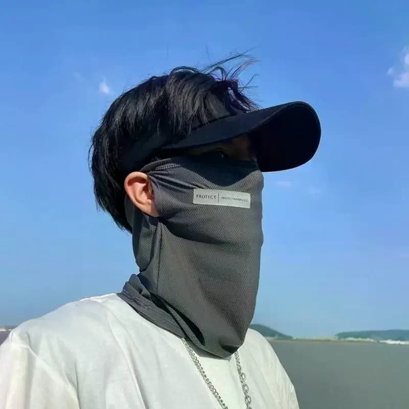 Neck Gaiter Face Cover Scarf Windproof UV Protection Bandana Mask For Men Women