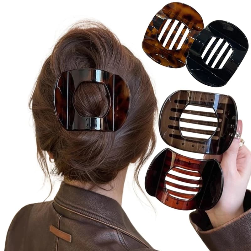Nuovissime fermagli per capelli piatti a pinza, accessori per capelli in stile coreano, fermaglio a granchio da donna alla francese, fermaglio a leopardo, accessorio semplice per capelli