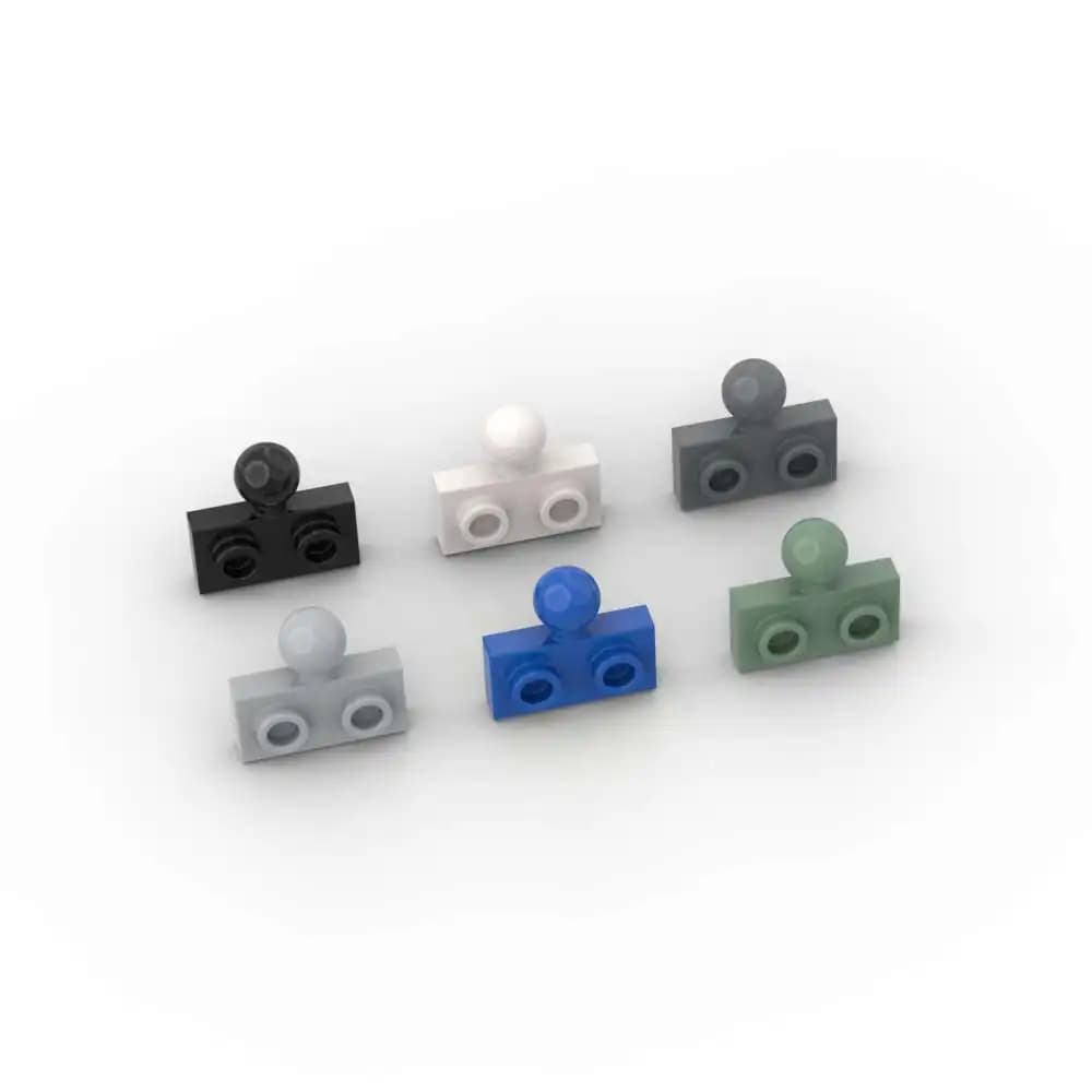 MOC 10 PZ 14417 Modificato 1x2 Building Blocks Kit Con Palla di Traino Sul Mattoni Laterali Particelle Puzzle Giocattolo Per Bambini Di Compleanno Regali Del Capretto