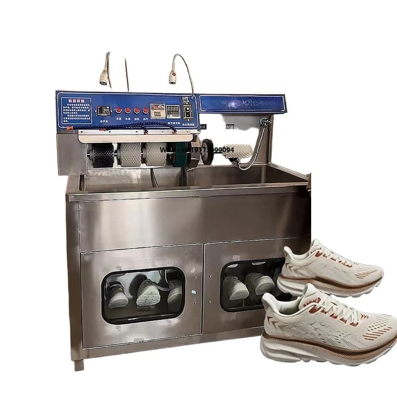 Lavatrice Commerciale Automatica e Semi-automatica per Scarpe, Macchina per la Pulizia di Sneaker e Scarpe da Tennis