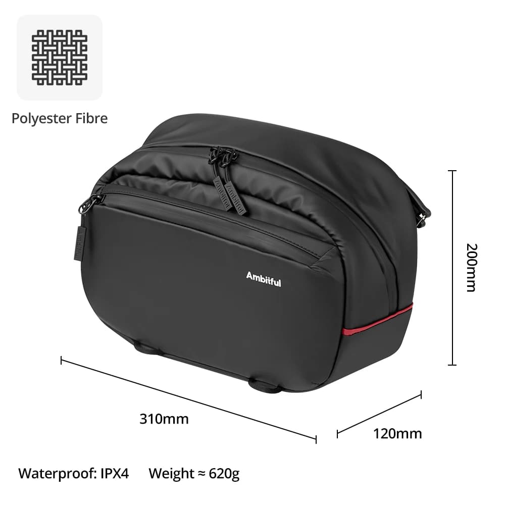 Ambitful Genie Magic 6L Crossbody Camera Bag GM6 Large Capacity Camera Accessories with iPad Action Camera Lens Storage for Phot