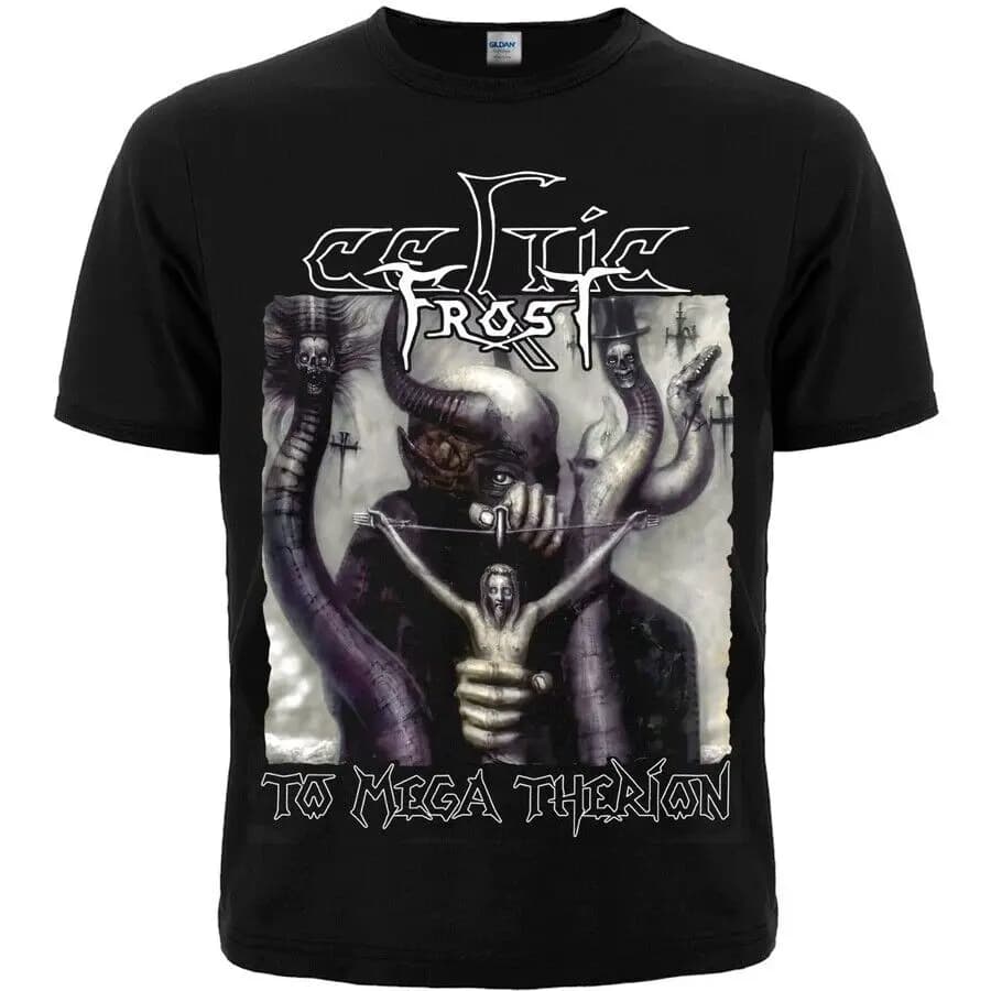Celtic Frost "To Mega Therion" T-Shirt Black Bathory Dark Throne