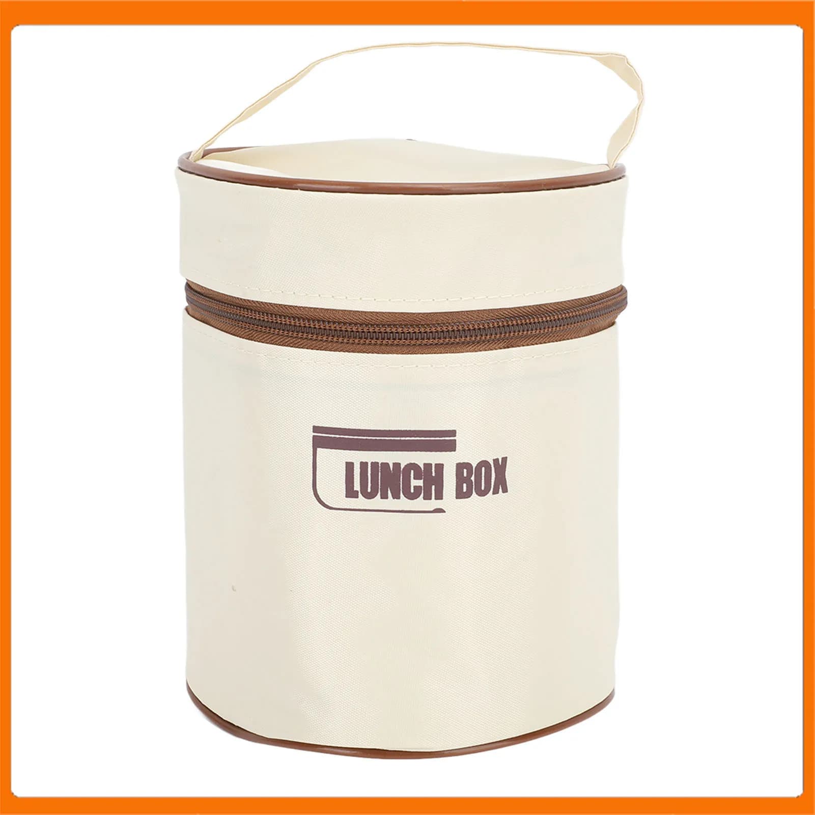 Contenitore per il pranzo isolato Bento Box termico rotondo portatile multifunzione sigillato in acciaio inossidabile 304 con borsa termica
