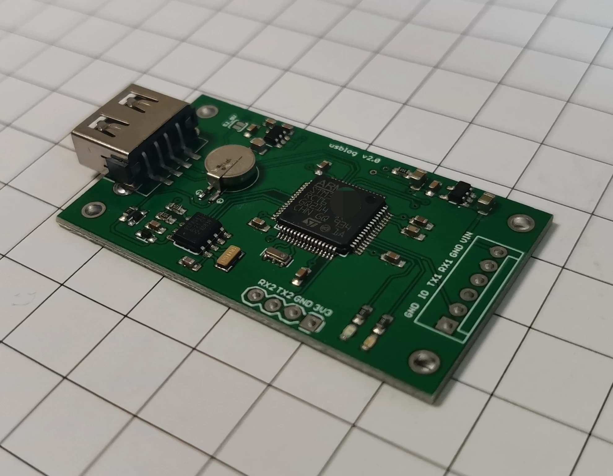 Registratore dati porta seriale con chiavetta USB RS232 TTL con doppie porte seriali e fascette