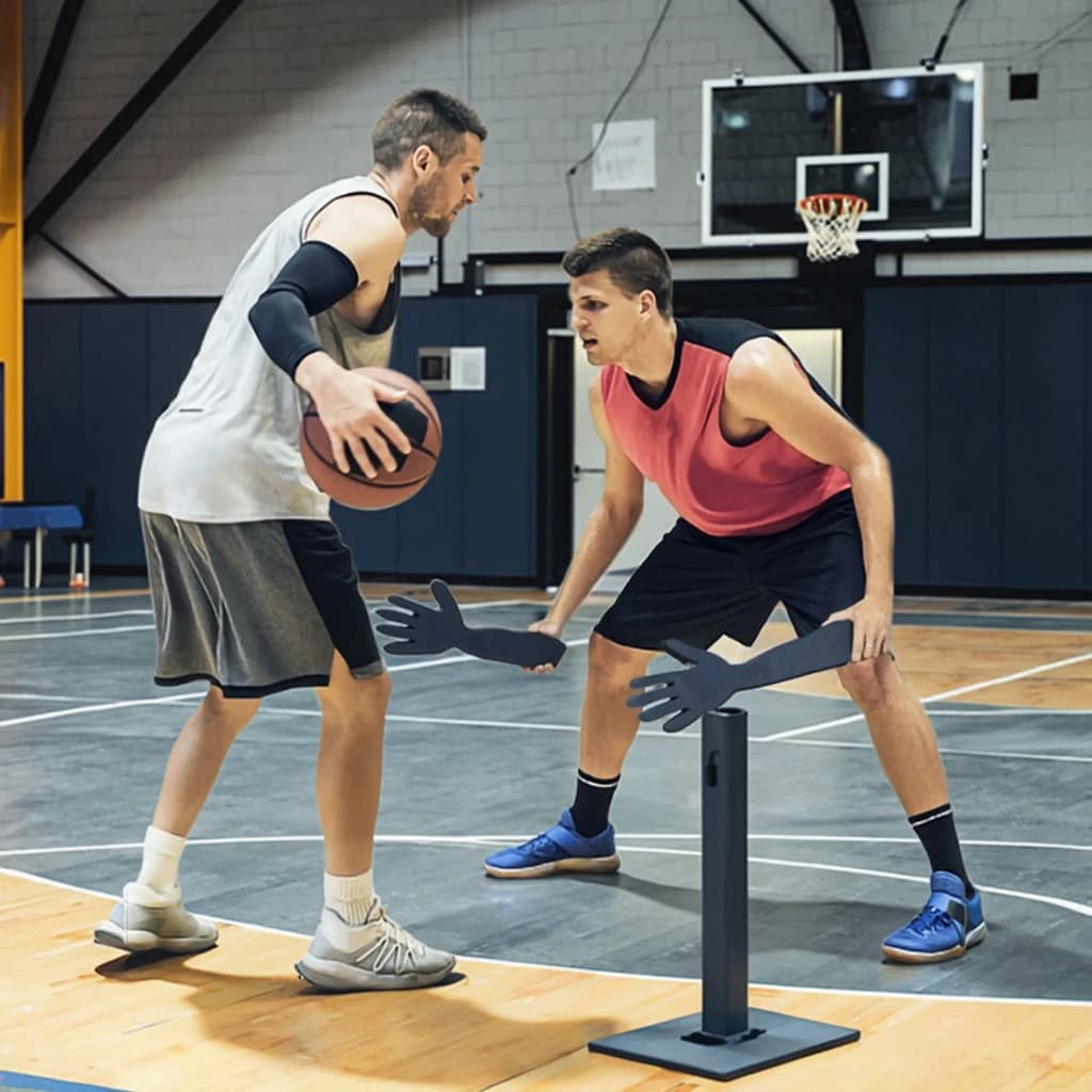 Basketball Defence Training Stick: 1v1 Adjustable Portable Disorder Improves Ball Handling Skills and Shot Competition