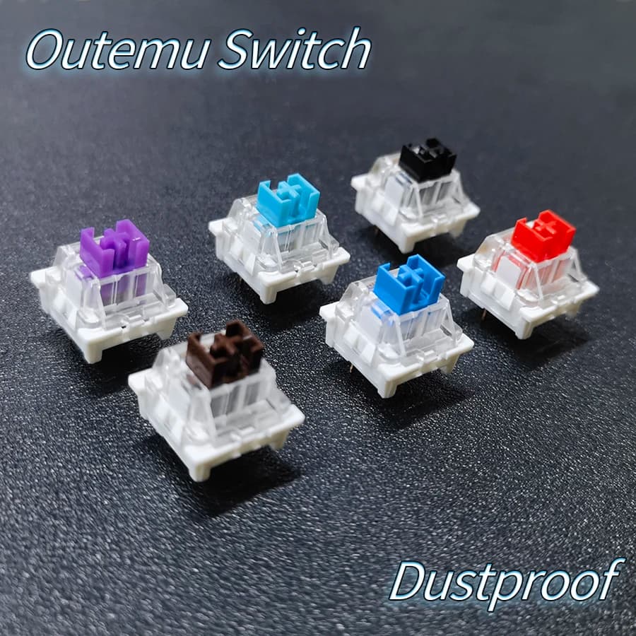 Switch Outemu dustproof Mechanical Keyboard silent linear tactile switches for MX mechanical keyboards
