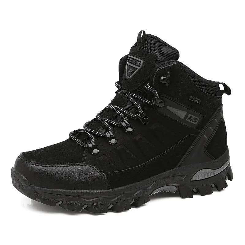 Scarpe da trekking Leggere e calde Autunno Inverno Stivali alti Uomo Donna Sneakers Trekking all'aperto Scarpe da arrampicata Calzature per coppia