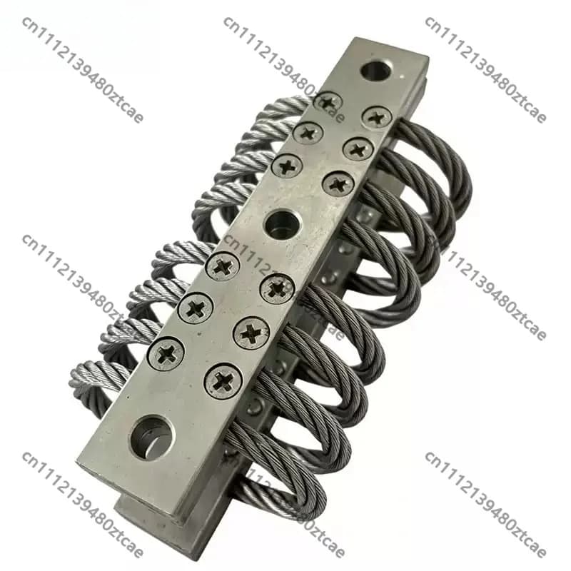 GSF Wire Rope Vibration Isolator Shock Absorber Anti‑Impact For Vehicle Marine Mobile Equipment DIY Accessory