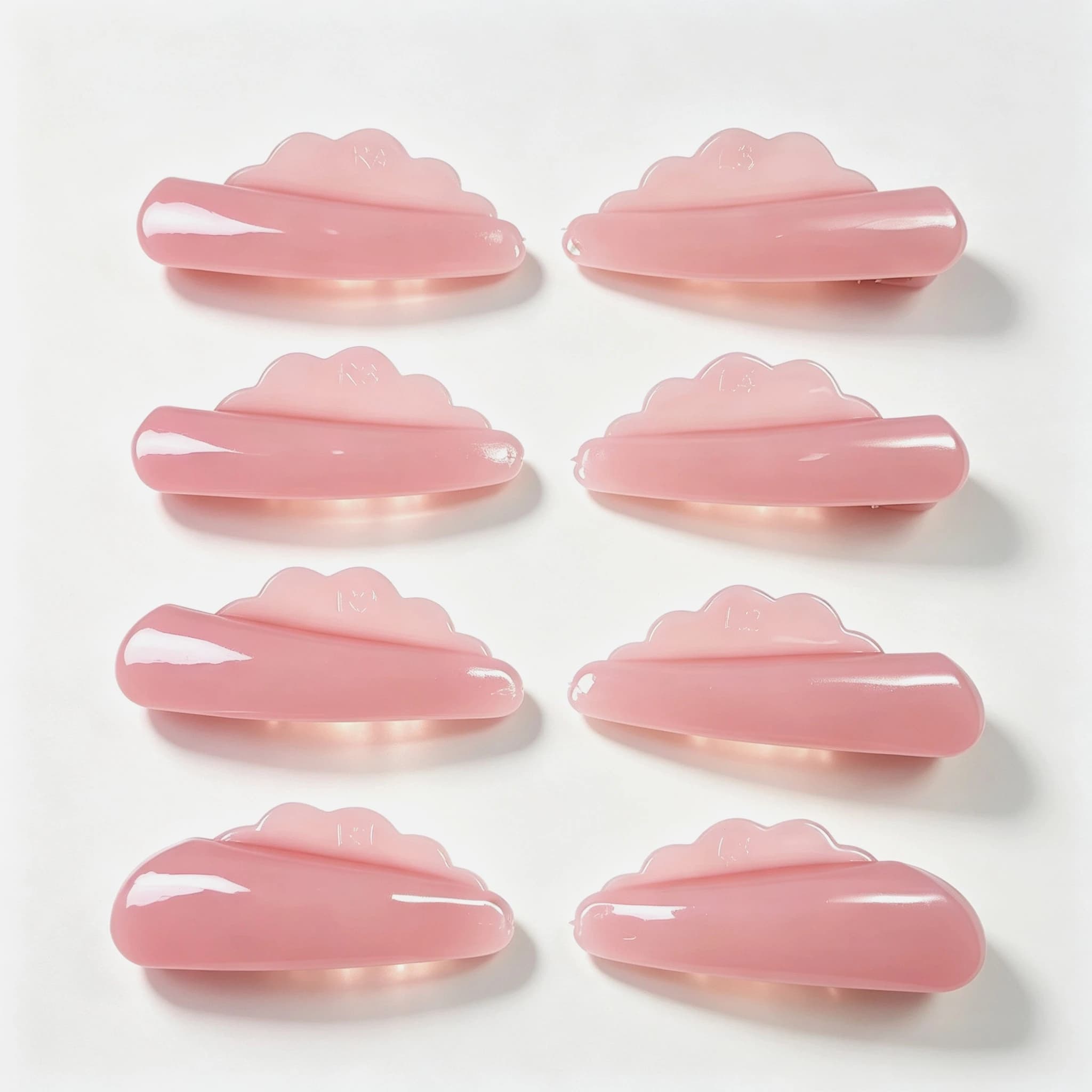 Libeauty New 4 Paia Necklace Free Silicone Eyelashes Perm Rod Shield Lash Lift Pad 3D Lifting Folders Accessories Makeup Tools