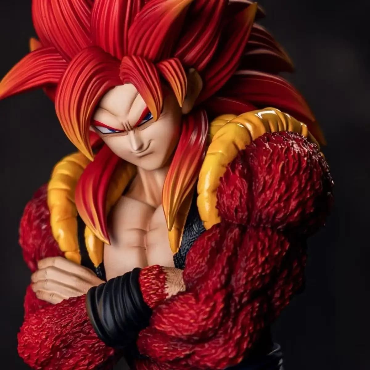 33 cm/12.99 pollici Dragon Ball Ssj4 Gogeta Figura Super Saiyan 4 Gogeta Action Pvc Figure JG Statua Collezione Modello Giocattoli Regali