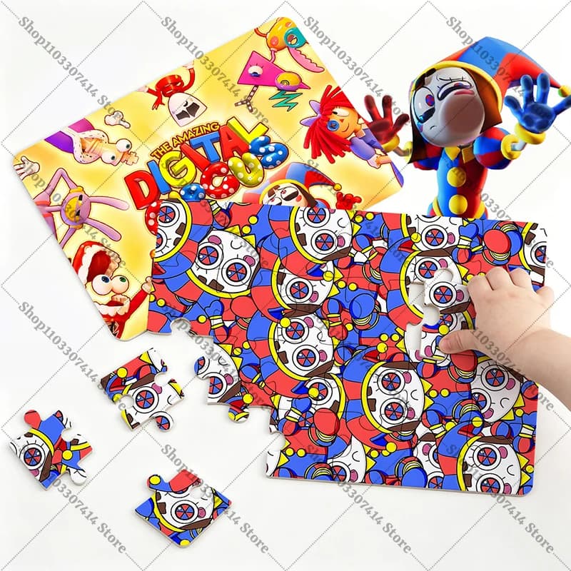 Cartoon Creative Jigsaws Classic Toys The Amazing Digitals Circus Anime Cute Jigsaw Puzzle Educational Toy Puzzles Gifts 2026