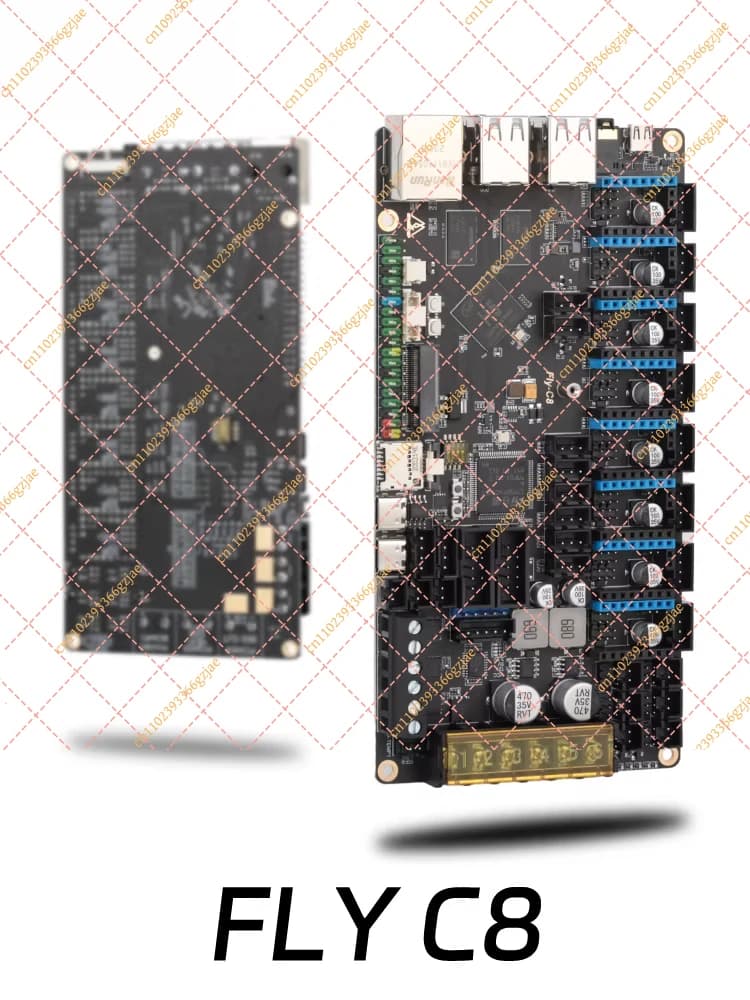Adatto per scheda madre FLY Voron2.4 Trident/Vzbot, firmware Klipper C8, accessori per stampante 3D a 8 assi