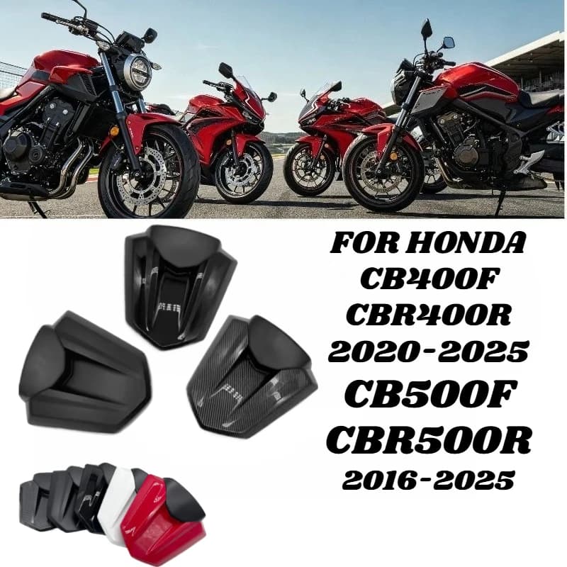 Carena Posteriore Passeggero Moto per Honda CB400F CBR400R 2020-2025 CB500F CBR500R 2016-2025 - Copertura Sella Posteriore Moto