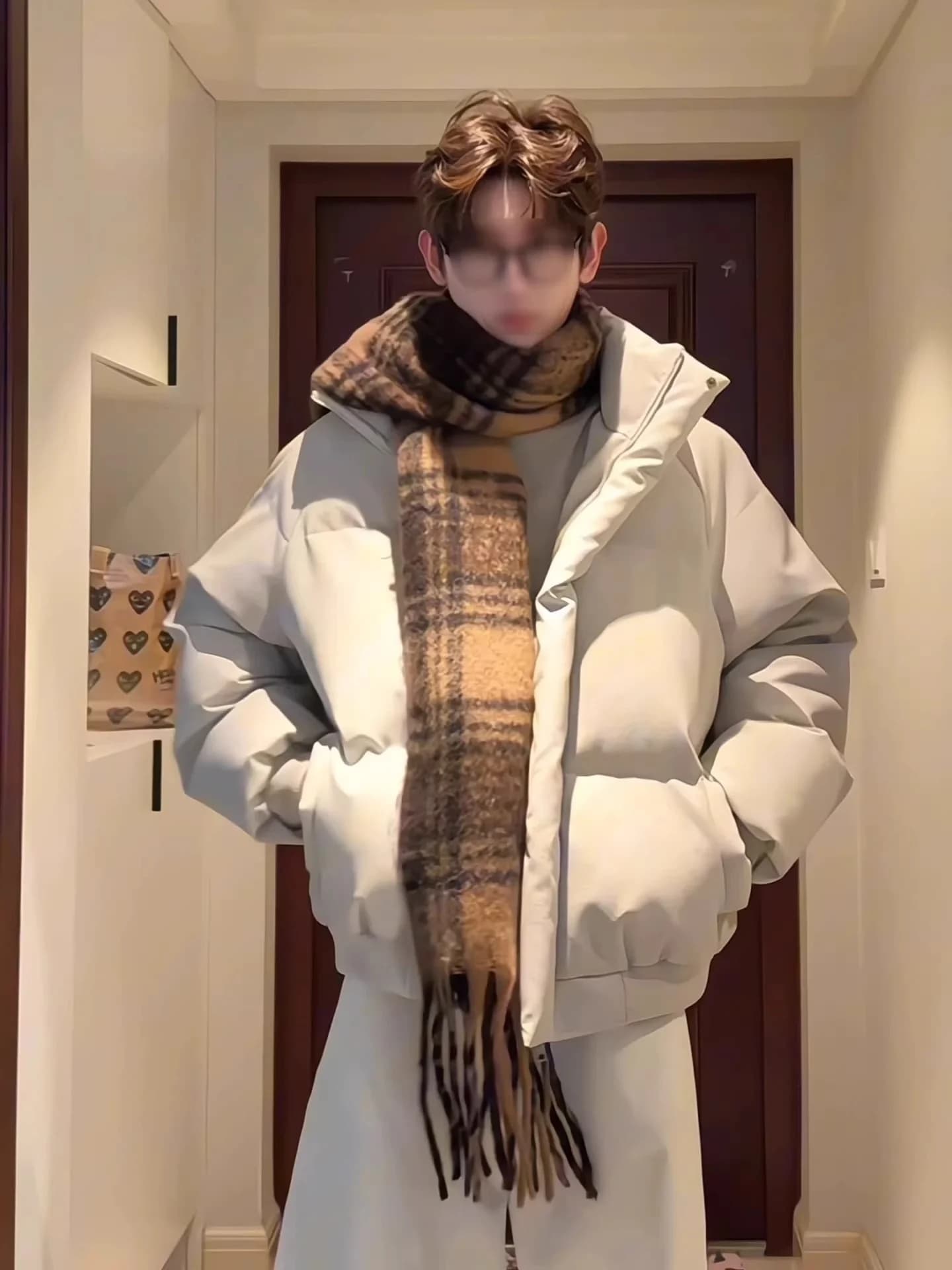 Thiened Winter Jaet for Men in Canvas down Cotton Bread Sle ort Coat Warm And Comfortable American Design