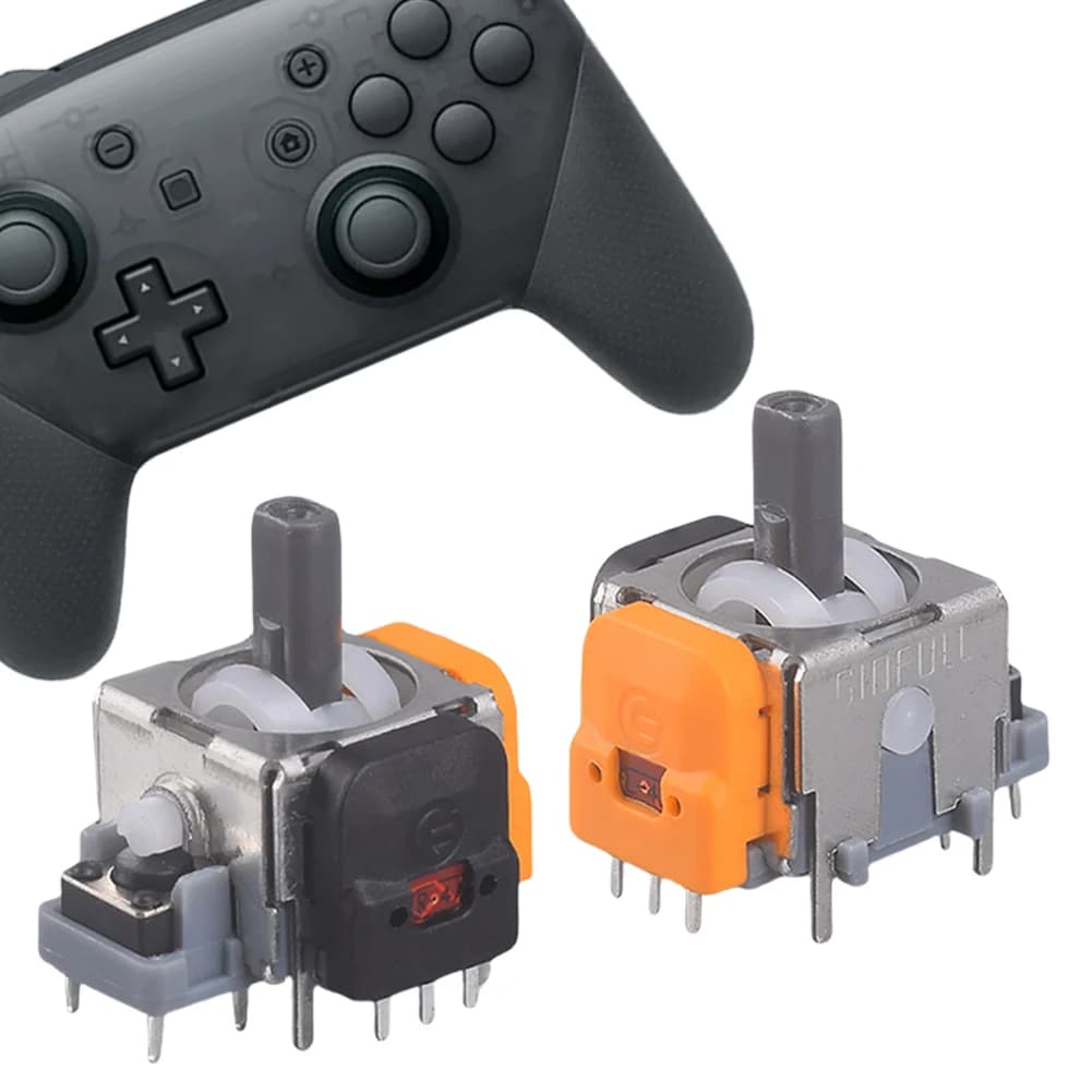 10PCS Sostituzione 3D Joystick Analogico Per PS5/PS4 Hall Elettromagnetico Un Controller ThumbStick Parti di Riparazione Accessori 2024