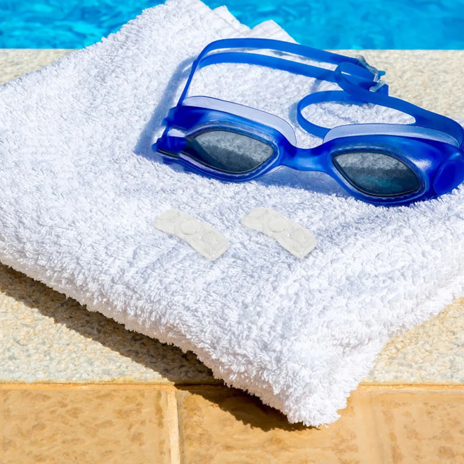 Spare clip for swimming glasses, 5 pieces, clip with plastic buckle, universal, suitable for Tyr Arena and all swimmers