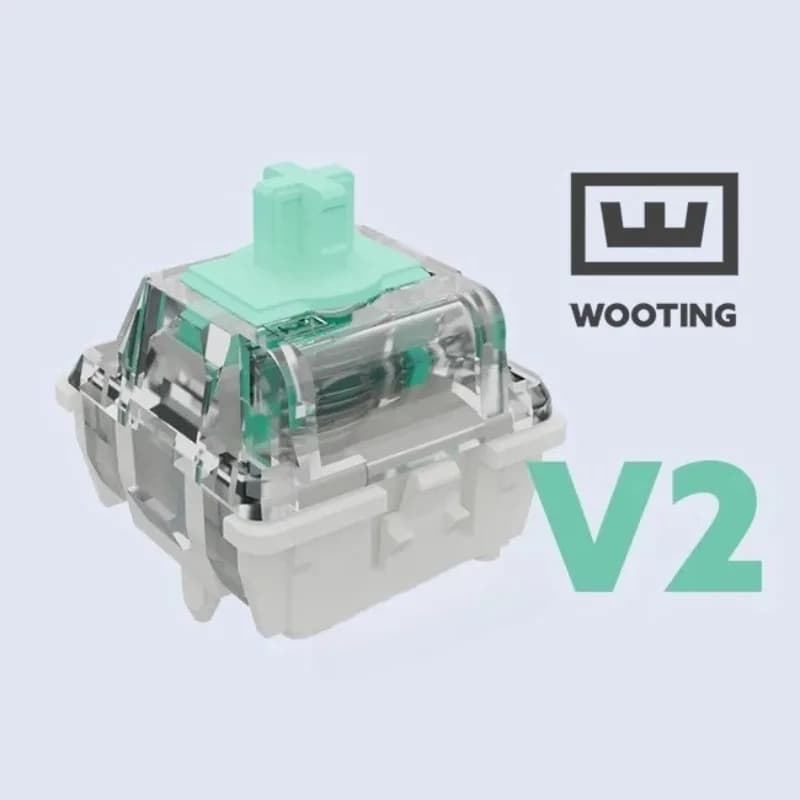 Wooting Lekker 60HE/60HE+ Magnetic switch L60 V2 40cN Trigger Linear switches Accessories for mechanical keyboard and office