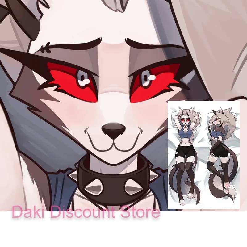 Dakimakura Anime Loona Stampa Fronte-Retro 2WAY Federa per Cuscino a Grandezza Naturale Regalo Copricuscino per il Corpo
