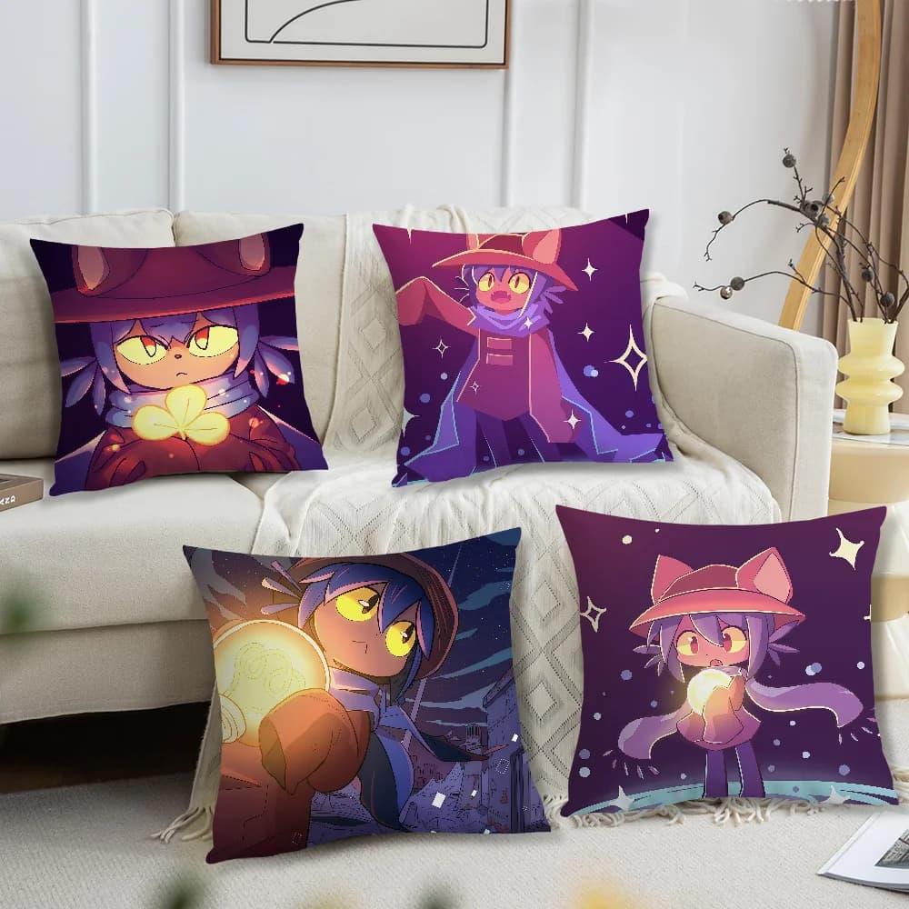 Hot Game N-NikoS O-oneshot cushion cover For Pillow Printing Sofa Decoration Home Car Room Coffee Shop Office Nordic Simplicity
