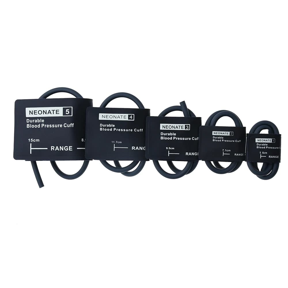 NIBP universal single tube neonate use a reusable spare cuff for blood pressure for the patient with connector