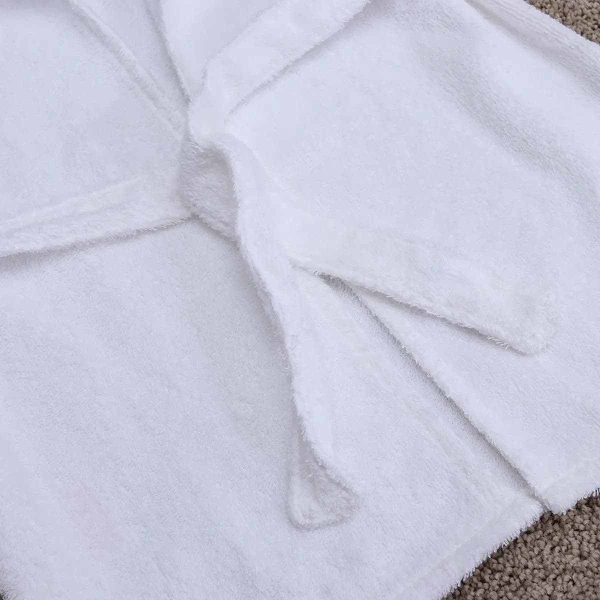 Animal Bathrobe Soft Cotton Infant Toddler Bath Towel with Belt 2-3 Years Size M -Friendly Water Absorbing