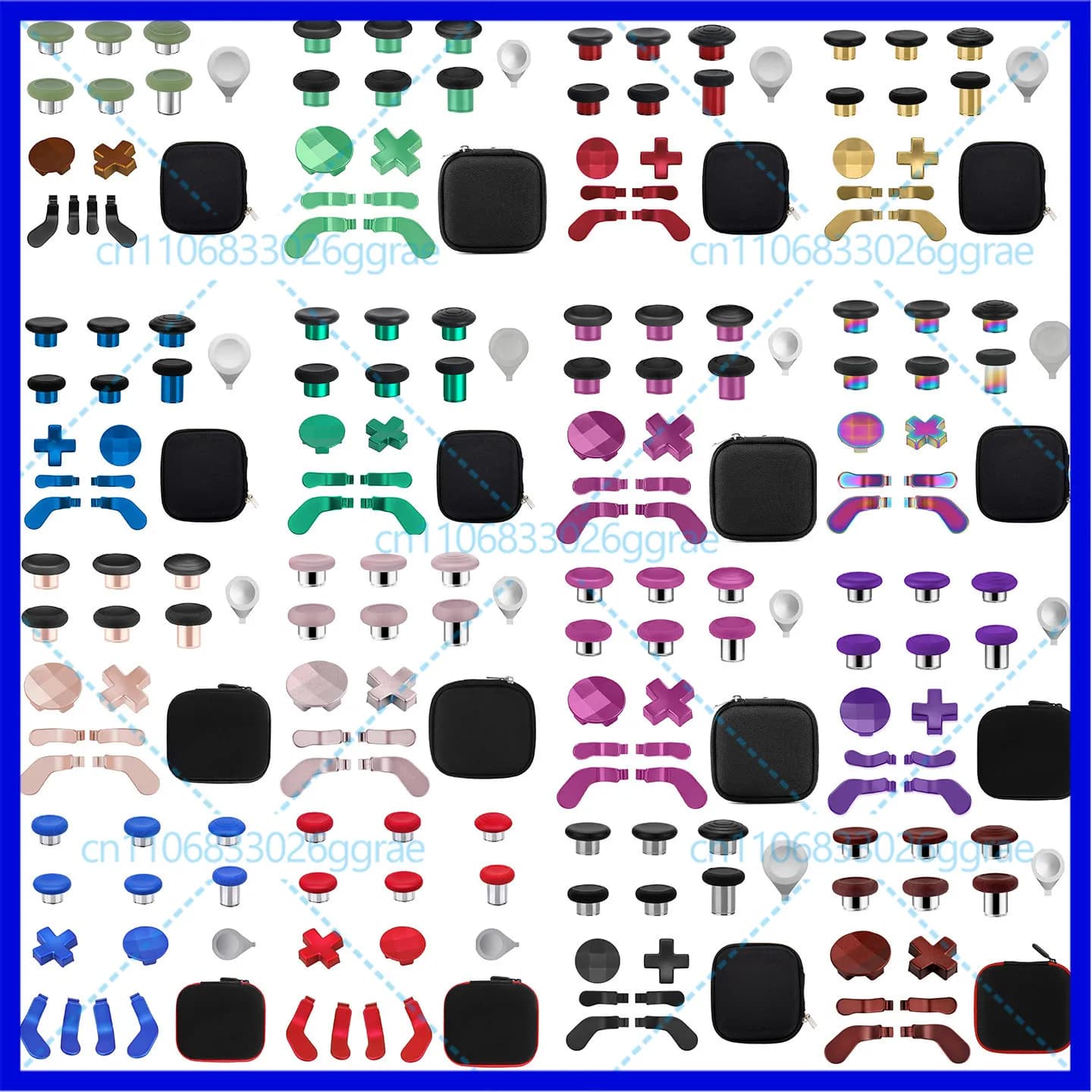 For Xbox Elite Series 2 Plated Metal Rocker Cap Keys Accessories Pick Storage