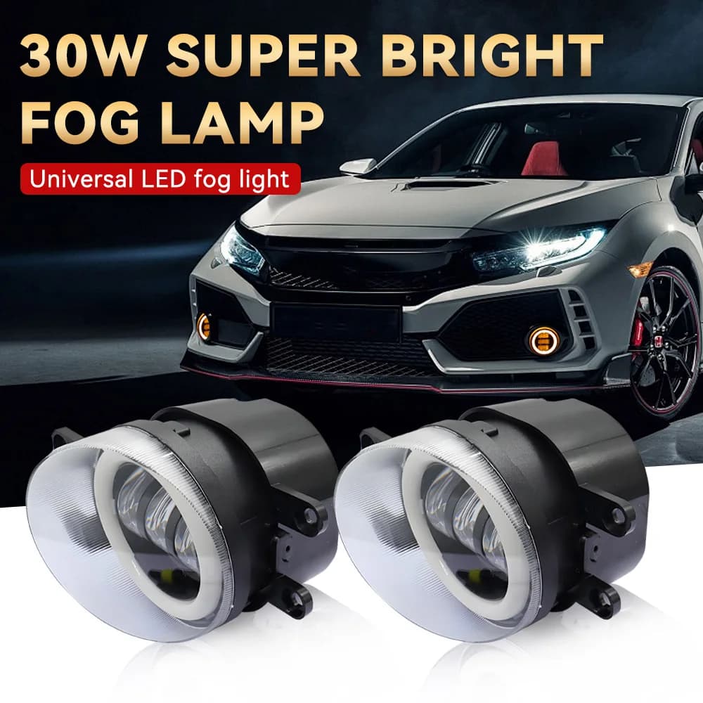 Proiettore A LED Lente Della Luce di Nebbia 3.5 pollici DRL Fendinebbia Per Toyota 4Runner Sienna Tacoma Per Lexus CT200h RX350 2011 2012 2013 2014 H11