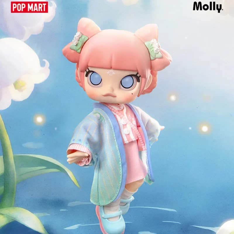 POP MART MOLLY Lily of the Valley Action Figure Edizione Limitata Blind Box Mystery Box Bambola Carina Anime Figure Guess Bag Toys