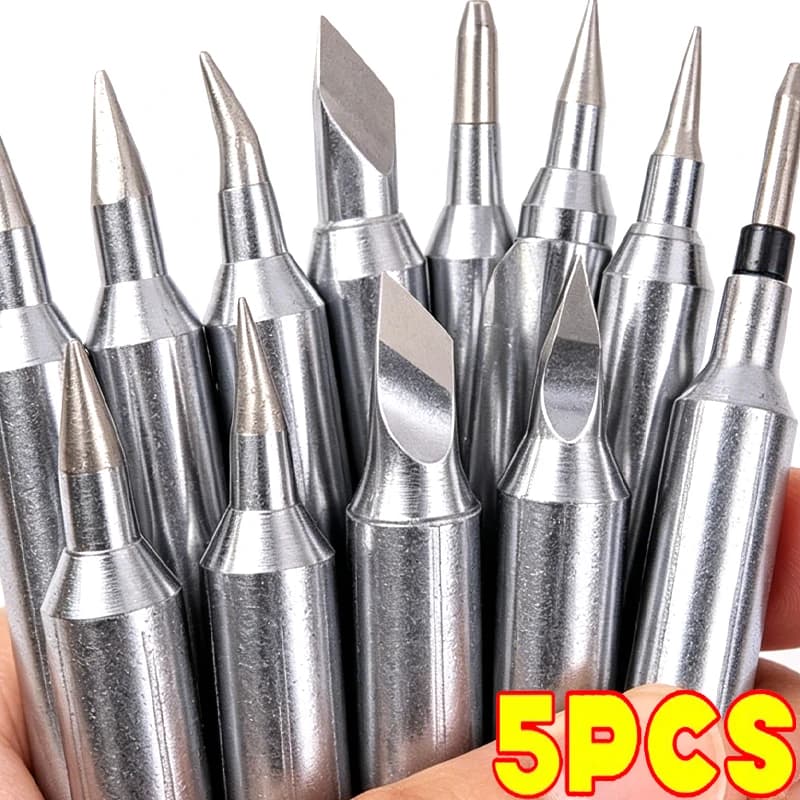 5/1Pcs Soldering Iron Tips 425 Integrated Heating Element Soldering Iron Tip Home Appliance Repair Circuit Board Repair Tools