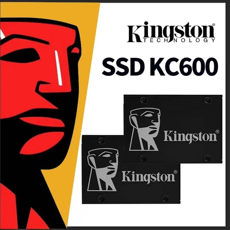 Kingston SSD KC600 2TB 1TB 512GB 256GB SATA 3 2.5 inch Internal Solid State Drive 512GB HDD Hard Disk HD SSD 1TB Notebook PC