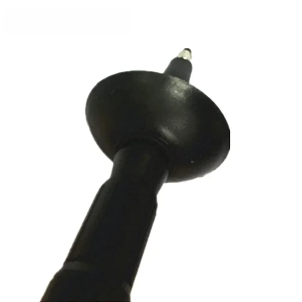 10 Pezzi Copripunta in Plastica Nera per Bastoncini da Trekking, Diametro 5,3 cm, Spessore 2,15 cm, Foro Interno 1,2 cm, per Bastoncini da Escursionismo Standard