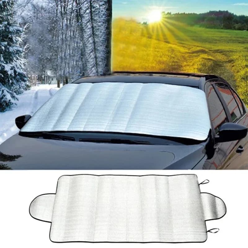 Car Windscreen Cover Front Cover Anti Snow Gel Ice Shield Anti Dust Protection Thermal Sun Mat Car Window Screen Large Dust Cover