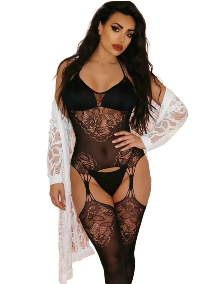 Hot Sexy Lingerie Women Body 2026 Erotic Bodystocking Underwear Crotchless Sleeveless Bodystockings Women's Jumpsuit