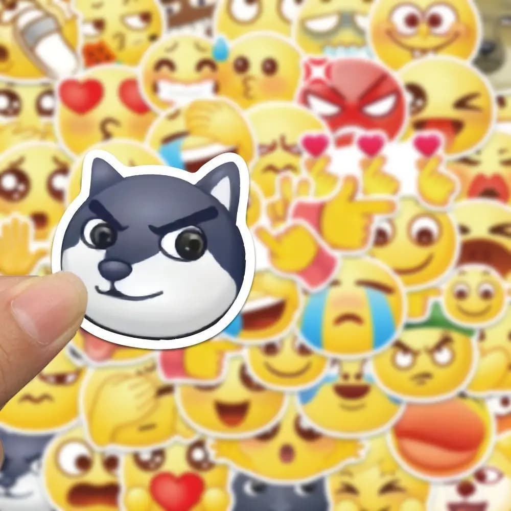 110 Pezzi Adesivi Divertenti dei Minions di Tendenza Virali su TikTok, Decalcomanie Creative Fai-da-te per Cover di Telefoni, Quaderni, Laptop, Borracce