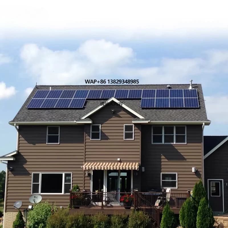 Kit solare Smart Home Sistema solare 5KW 10KW Pannelli solari completi da 15KW con batteria e inverter