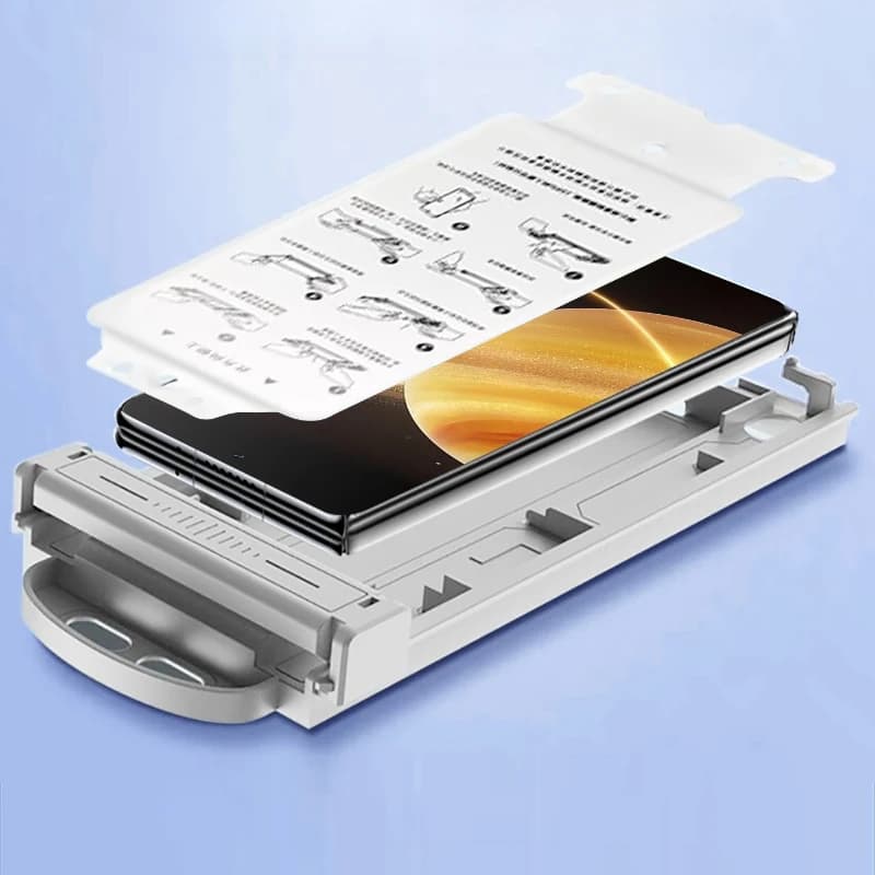 Per Honor Magic V5 V3 V2 MagicV5 Magic3 Installazione semplice Pellicola protettiva per schermo in vetro temperato con colla completa 3D senza polvere