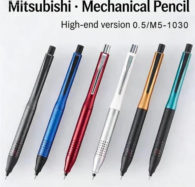 UNI Mitsubishi automatic pencil m5-1030 metal kuru toga rotating double painting special pencil