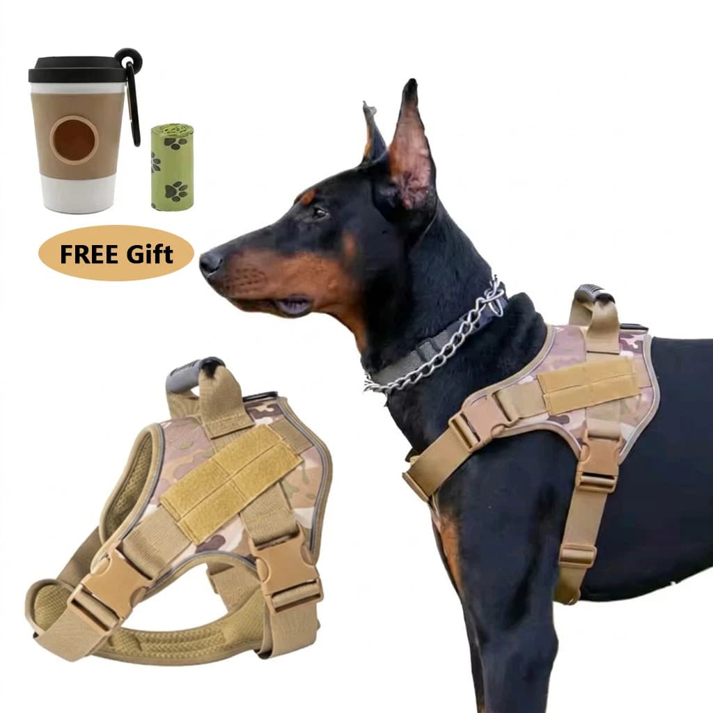 Hot Sale Vest Dog Harness Leash Poop Bag Dispenser Adjustable Walking Harness Outdoor Dog Walking Supplies
